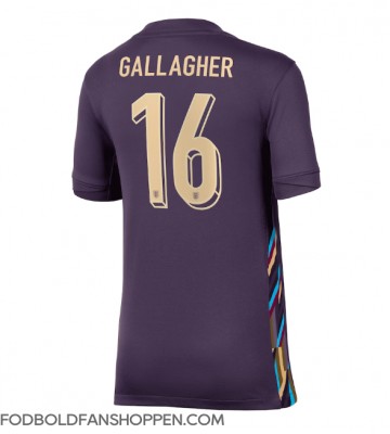 England Conor Gallagher #16 Udebanetrøje Dame EM 2024 Kortærmet